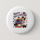 Search for book lover buttons Cat