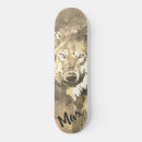 Search for black wolf skateboards Black and white