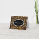 Search for leopard thank you cards Animal