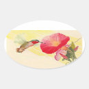 Search for hummingbird and flower stickers Garden
