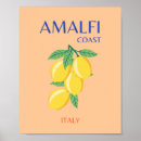 Recherche de côte italienne posters Positano
