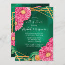 Search for chrysanthemum wedding invitations Watercolor