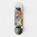 Search for wolf art skateboards Watercolor