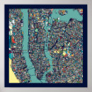 Search for manhattan map posters Usa