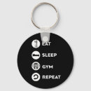 Search for eat sleep keychains Fitness