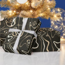 Search for black swirl wrapping paper Retro