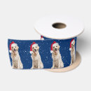 Recherche de golden retriever rubans Noël