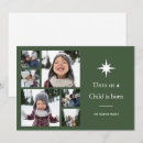 Search for simple religious christmas cards A child is born