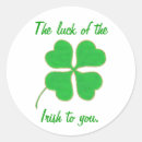 Search for luck of the irish stickers Green