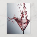 Search for mixed drinks postcards Martini