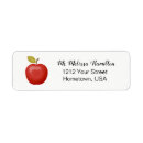 Search for teacher return address labels Apple
