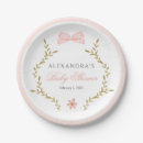 Search for floral baby shower plates Cute
