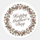 Search for elegant mothers day stickers Simple