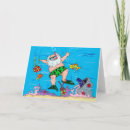 Search for scuba christmas cards Santa