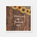 Search for sunflower wedding napkins Country chic