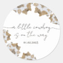 Search for cowboy on horse stickers Mother to be