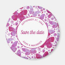 Search for magenta save the dates Modern