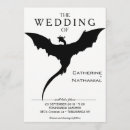 Search for dragon wedding invitations Medieval