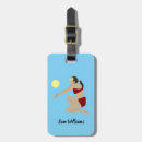 Search for volleyball luggage tags Player