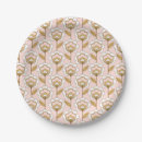 Search for mid century modern patterns paper plates Flower