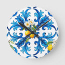 Recherche de sicilienne horloges Citron