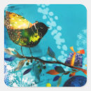 Search for songbirds stickers Blue