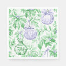 Search for purple christmas napkins Pastel