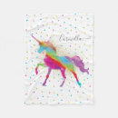 Search for unicorn blankets Glitter