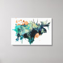 Search for watercolour canvas prints Forest