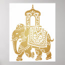 Search for gold elephants posters For her
