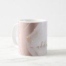 Search for rose gold mugs Monogrammed