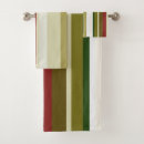 Search for olive green bath towels Stripes
