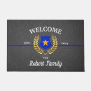 Search for for law office doormats Police officer