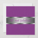 Search for silver purple 60th birthday invitations Party