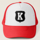 Search for k monogram hats Modern
