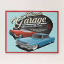 Recherche de voitures classiques puzzles Vintage
