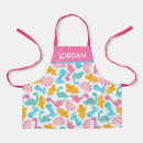 Search for baby dinosaur aprons Child's room