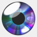 Recherche de yeux bleus autocollants Violet