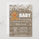 Search for gingerbread baby shower invitations Baby its cold outside