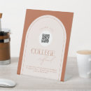 Search for graduation tabletop signs Minimalist