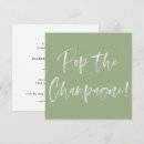 Search for pop the champagne bridal shower invitations Modern
