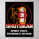 Search for shotokan karate posters Tiger