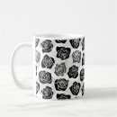 Search for vintage chic mugs Black and white