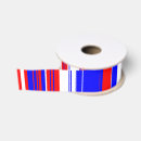 Search for blue and white ribbon Red
