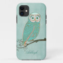 Recherche de hiboux sur la branche iphone coques Moderne