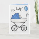 Recherche de poussette cartes postales Nouveau bébé