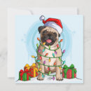 Search for pug christmas cards Dogs