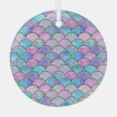 Recherche de sirène ornements Violet