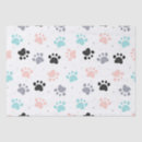 Search for dog paw print tissue paper Pink