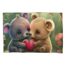 Search for cartoon bear pillowcases Cute